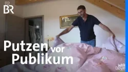Haushalt und Putzen mit Dialekt: Influencer Marc Sauer im Porträt | Wir in Bayern | BR