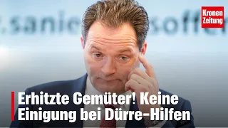 Tempers Flare! No Agreement on Drought Relief | krone.tv NEWS