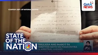 Sec. Teodoro, tinuligsa ang inabot sa kanyang papel ng pagkontra ng China sa 2016 Arbitral... | SONA