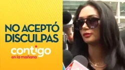 "I'M NOT HERE FOR A STROLL": Pamela Díaz rejects Sergio Rojas's apology | Contigo en la Mañana