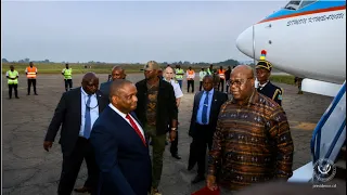 PRESIDENT FELIX TSHISEKEDI'S IMMINENT ARRIVAL IN MBUJI-MAYI