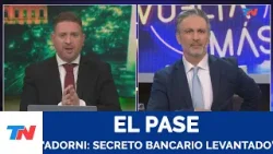 EL PASE: "ADORNI: SECRETO BANCARIO LEVANTADO" I Joni Viale y Diego Sehinkman, 9/4/26