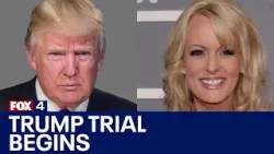 Trump hush money trial: Day 1 ends with attorneys making competing opening statements about Trump