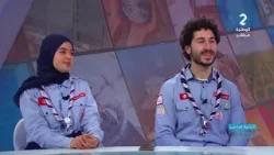 تونس بثلاثة ألوان || العمل الخيري في رمضان مع ممثلي الكشافة التونسية سيف الدين الغربي وملاك التليلي
