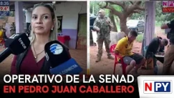 SENAD operation in Pedro Juan Caballero