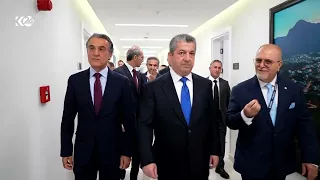 مەسرور بارزانی، سەرۆکی حکوومەت بەشە ناوخۆیی کوڕانی زانکۆی ئەمریکیی کوردستانی لە دهۆک کردەوە