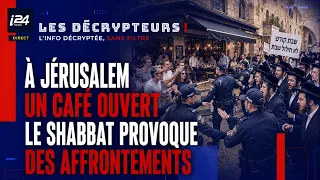 In Jerusalem, a café open on Shabbat sparks clashes