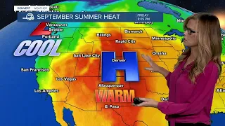 Heat sticks around this weekend, with storms