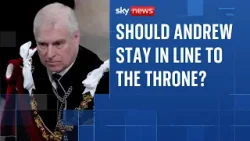 Poll shows public support for removing Andrew from royal line of succession following arrest