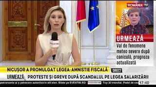 Nicușor Dan, the moment's big announcement on VAT. The President signed the law that changes the ...
