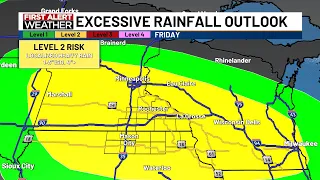 First Alert Day: Heavy Rain & Flooding Risk Friday | Minnesota & Iowa Forecast