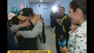 Mari Calixtro se conmueve con los emotivos reencuentros familiares por Navidad