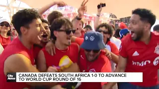 Canada celebrates historic World Cup victory