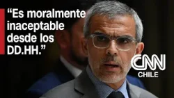 Ministro Luis Cordero cuestiona proyecto que permite conmutar penas