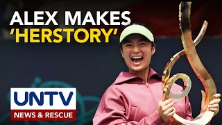 Alex Eala, umangat sa World No. 20; kauna-unahang Pilipino sa WTA Top 20