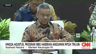 Hingga Agustus, Program MBG Habiskan Anggaran Rp134 Triliun