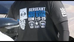 Neighbors come together to honor fallen police sergeant Mark Butler with barbecue fundraiser