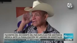 "Please take care of Hondurans," is the plea from a Honduran man who was scheduled for surgery