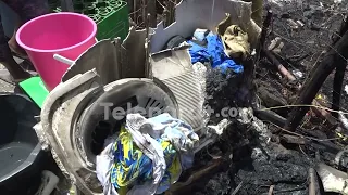 Incendio en finca de arroz afecta vivienda en Los Rieles de SFM