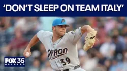 Daytona Beach native gets the ball for Italy in the WBC