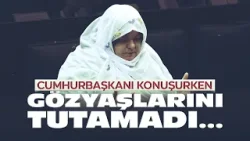 Mihalgazi Belediye Başkanı Zeynep Güneş Akgün gözyaşlarına hakim olamadı