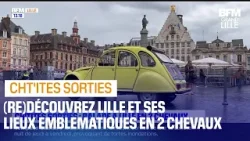 Une visite guidée des plus beaux lieux de Lille en Citroën 2 CV