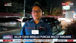 Jalur Puncak Bogor Diserbu Wisatawan, Ribuan Kendaraan Memadati Jalan #BeritasatuMalam