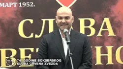 74. GODINE BOKSERSKOG KLUBA C. ZVEZDA 74. GODINE BOKSERSKOG KLUBA C. ZVEZDA