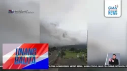 Ashfall, muling naranasan sa ilang bayan sa Albay kahapon | Unang Balita