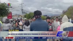 Tres meses sin salario: crisis en el Programa de Reducción de Pérdidas (PNRP)