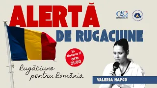 Prayer Alert 1.24 | August 28, 2026, Valeria Hapco