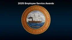 Recognizing 40 and 45 Years of Dedicated Service at the City of Tampa
