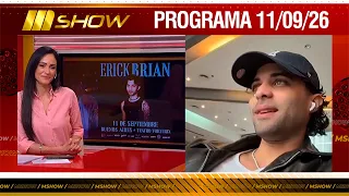 MSHOW - 09/26/11 Program - ERICK BRIAN PREVIEWS HIS UPCOMING SHOW IN ARGENTINA