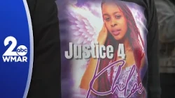 'Justice for Khloe': Community honors 12-year-old killed near West Baltimore youth football game