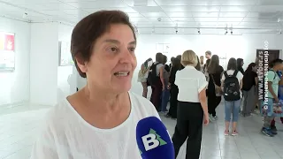 Najbolji likovni radovi borskih osnovaca na izložbi u muzeju, 3. septembar 2026.(RTV Bor)