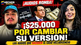 Bomba judicial: Revelan audios que salpican a Jordán, Aleaga y Serrano en el caso Villavicencio