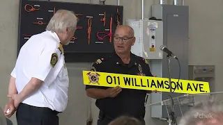 Cumberland Fire Chief turns off his pager for the last time after 52 year career