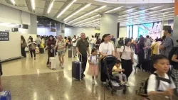 長假期最後一日　口岸現回港人潮