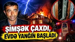 Tovuzda yaşayış binasında yanğın: Tüstüdən zəhərlənən var | APA TV