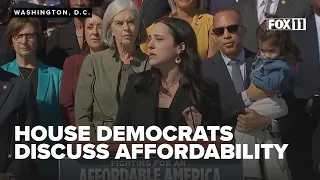 House Democrats speak on affordability in America outside Capitol Hill