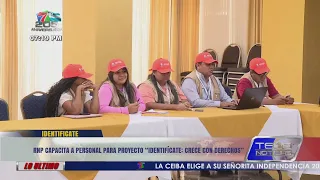 RNP capacita a personal para proyecto ''identifícate: crece con derechos''