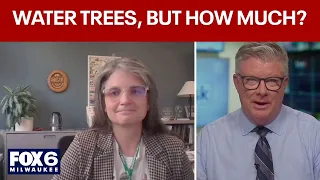 Wisconsin drought; water newly-planted trees, saplings | FOX6 News Milwaukee