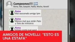 ESCÁNDALO $LIBRA: la reacción de los amigos de NOVELLI | PERIODISTAS en MINUTO 1