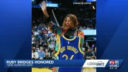Ruby Bridges honored at Golden State Warriors game during Black History Month