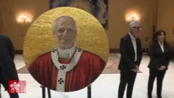 Presentato al Papa il mosaico con il ritratto per la Basilica di San Paolo