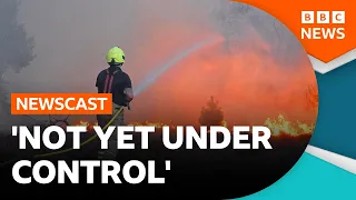 How Does The UK Fight Wildfires? | BBC Newscast