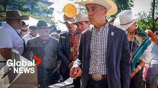 Carney visits Calgary Stampede as Alberta’s separatist threat looms