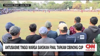 Antusiasme Tinggi Warga Saksikan Final Tarkam Cibinong Cup