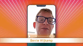 TV Oranje app video message - Berrie Wijkamp