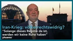 Ron Prosor (Botschafter Israels in Deutschland) zum Krieg in Nahost in phoenix der tag | 06.03.2026